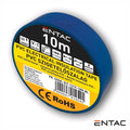 Fita Isoladora Pvc 19Mm X 10M Azul Entac - Tauu.pt