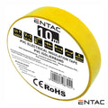 Fita Isoladora Pvc 19Mm 10M Amarelo Entac - Tauu.pt
