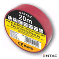 Fita Isoladora Vermelho 20M Entac - Tauu,pt