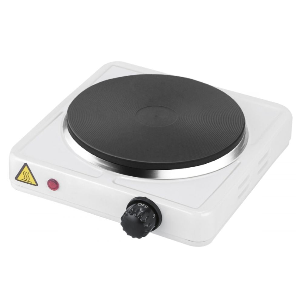 Fogão Elétrico 1 Placa Branco 1500W - Tauu.pt