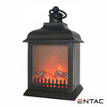Lareira Decorativa Led A Pilhas 27Cm Entac - Tauu.pt