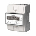 Contador Energia Digital Trifásico 230V/80A 4,3 Módulos Din - Tauu,pt