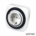 Temporizador Analógico Ajustável 24H Entac - Tauu.pt