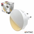 Luz De Presença Led 4000K 230V C/ Sensor Crepuscular Entac - Tauu.pt