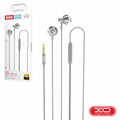 Auscultadores Stereo Jack 3,5Mm  C/ Microfone Prateado Xo - Tauu,pt