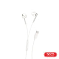 Auscultadores Stereo C/ Fios E Microfone Branco Xo - Tauu.pt