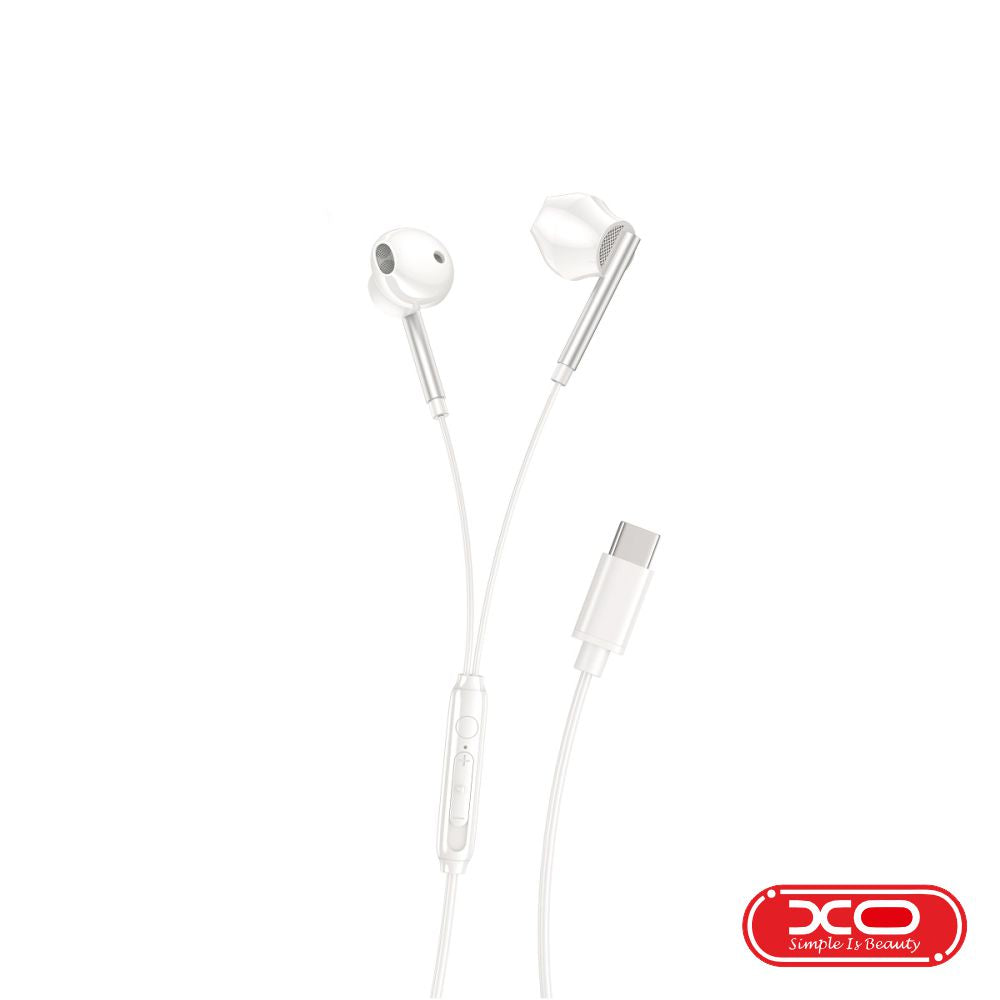 Auscultadores Stereo C/ Fios E Microfone Branco Xo - Tauu.pt