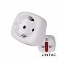 Ficha Adaptadora Viagem Inglesa / Schuko 13A Ip20 Entac - Tauu,pt