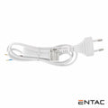 Cabo Alimentação C/ Interruptor 1M Branco Entac - Tauu,pt