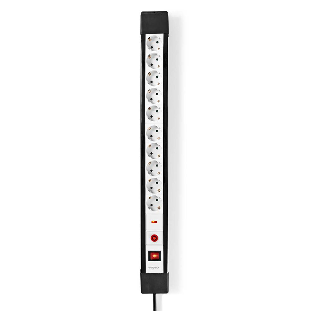 Extensão Elétrica 10X Schuko Picos C/ Interruptor 3M - Tauu,pt