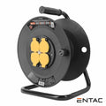 Enrolador 4X Schuko Sem Cabo Elétrico Entac - Tauu.pt