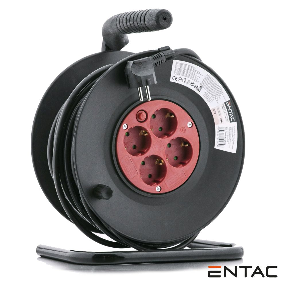 Extensão Tomada Elétrica C/ 4 Saídas 50M Entac - Tauu.pt