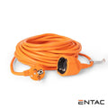 Extensão Elétrica 1X Schuko 3G1.5 20M Laranja Entac - Tauu.pt