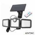 Candeeiro Exterior 15W C/ Sensor Pir Painel Solar Amovível - Tauu,pt