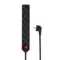 Extensão Elétrica 6X Schuko C/ Interruptor 1,5M - Tauu,pt
