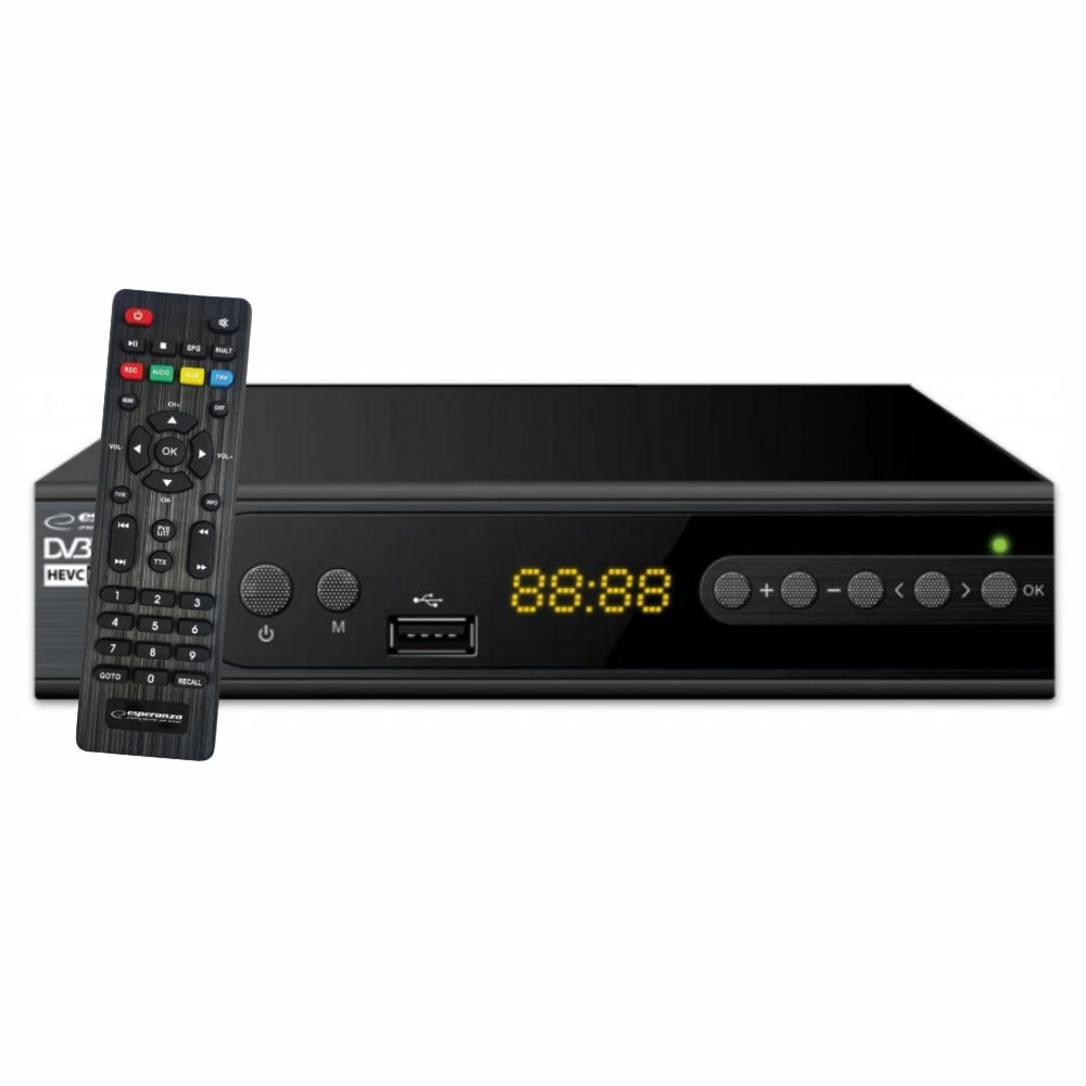Receptor Tdt Full Hd 1080P Dvb-T2/Dvbc - Tauu,pt