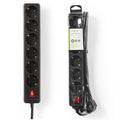 Extensão Elétrica 5X Schuko C/ Interruptor 3M Orno - Tauu,pt