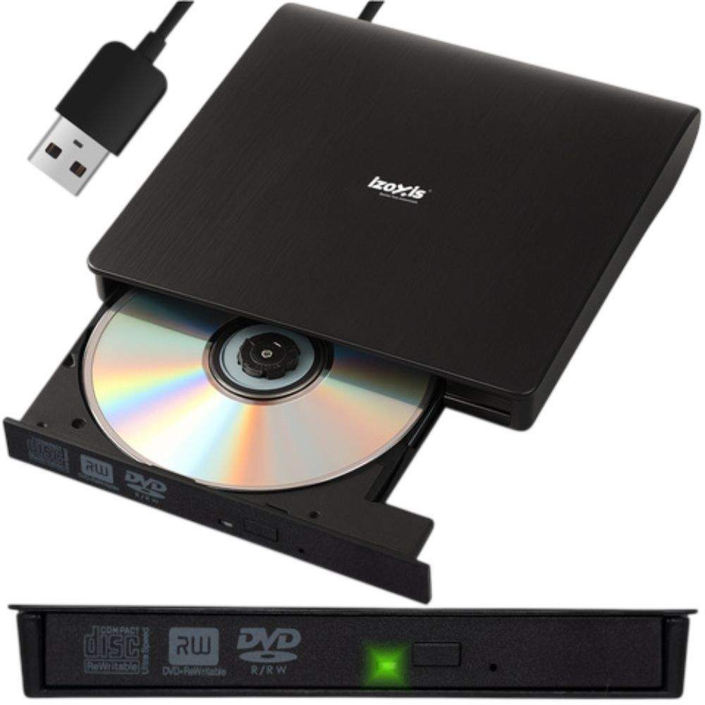 Leitor Cd/Cd-Rw/Dvd Externo Usb 3.0 Preto - Tauu.pt