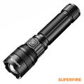 Lanterna 2W Led 220Lm Ip43 C/ Zoom Superfire - Tauu,pt