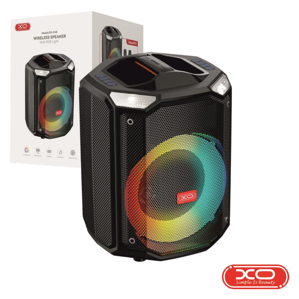 Coluna Amplificada Usb/Microsd/Led Rgb/Bt/Aux Xo - Tauu.pt