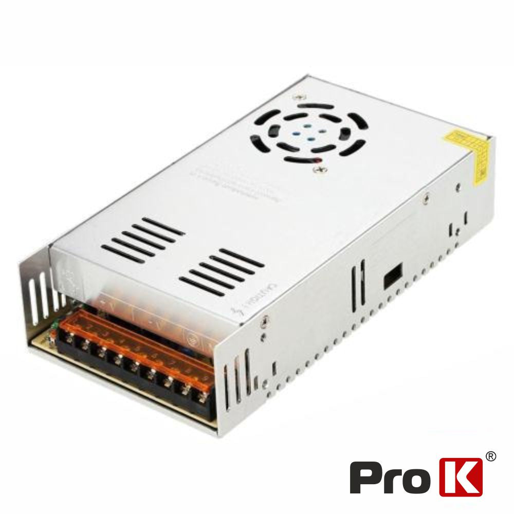 Fonte De Alimentação Industrial 12V 400W 33A Prok - Tauu.pt