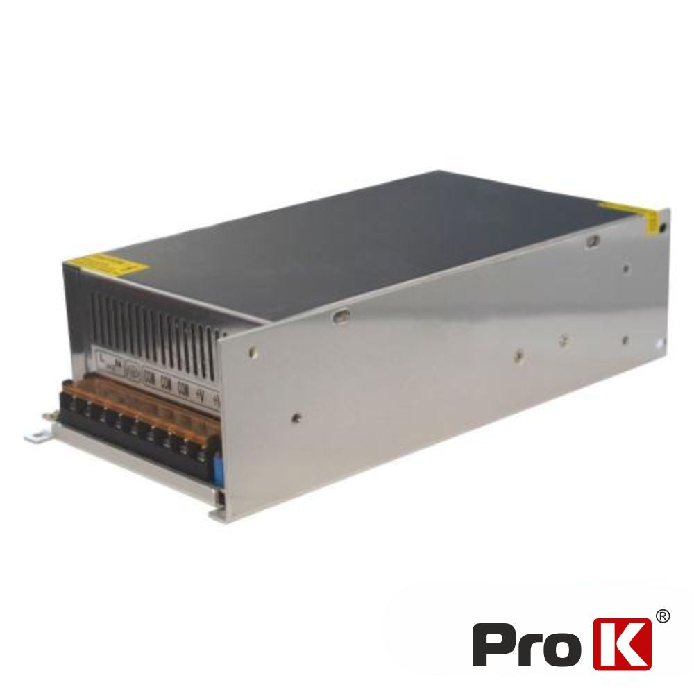 Fonte De Alimentação Industrial 24V 500W 20,8A Prok - Tauu,pt