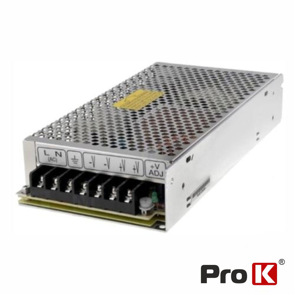 Fonte De Alimentação Industrial 24V 200W 8,5A Prok - Tauu,pt