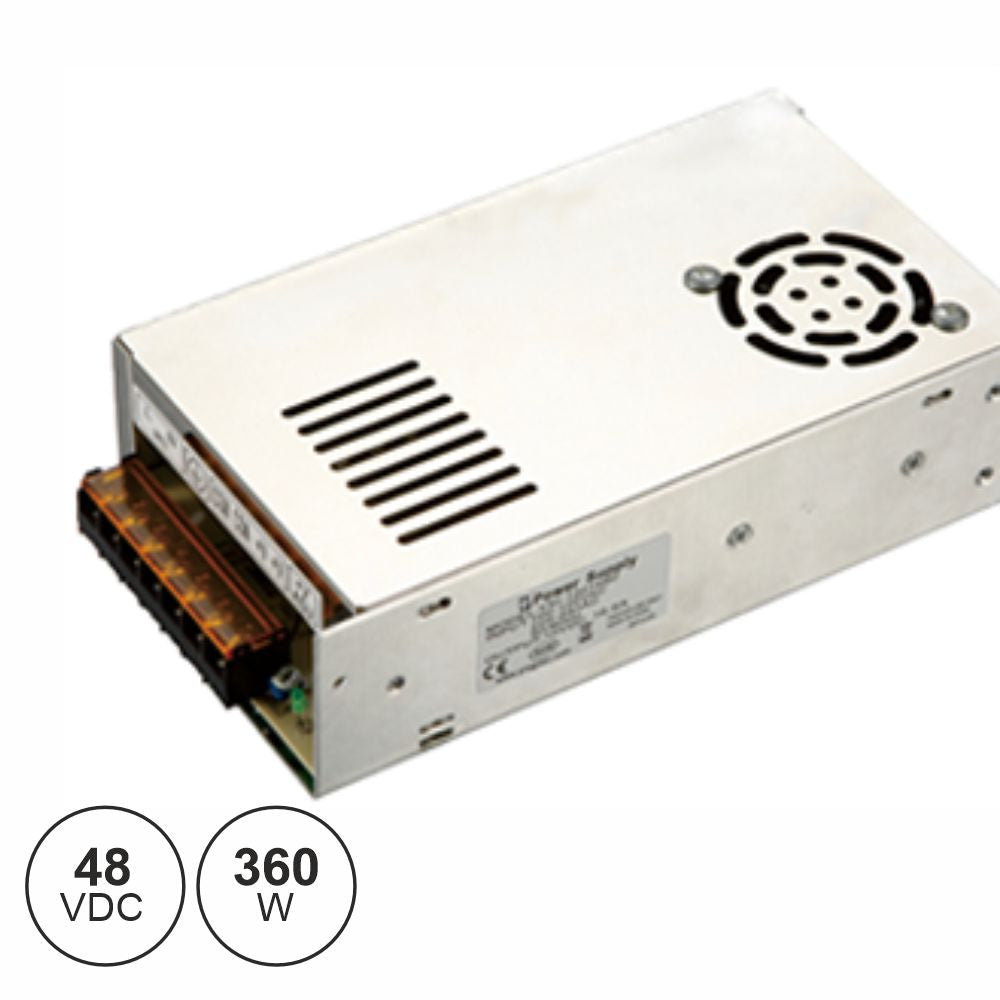 Fonte De Alimentação Industrial 48V 360W 7.5A - Tauu.pt