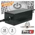 Alimentador Switching 12V 5A Prok - Tauu,pt