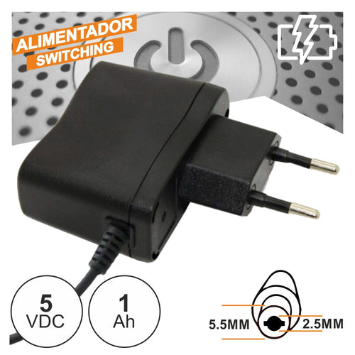 Alimentador Switching 5V 1A - Tauu.pt