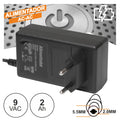 Alimentador Ac-Ac 9V 2A - Tauu.pt