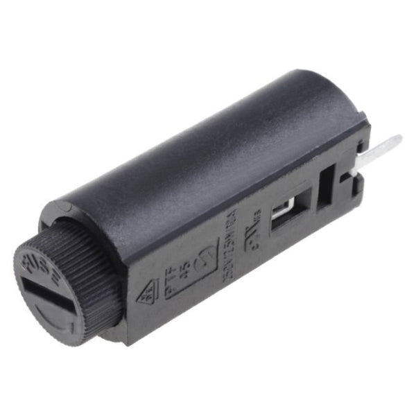 Porta-Fusíveis 5X20Mm P/ Ci C/ Cápsula Rotativa - Tauu,pt