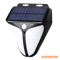 Candeeiro Exterior Solar 6W 280Lm C/ Sensor Pir Superfire - Tauu,pt