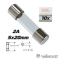 Fusível 5X20 Fusão Rápida 2A (10X) Velleman - Tauu,pt