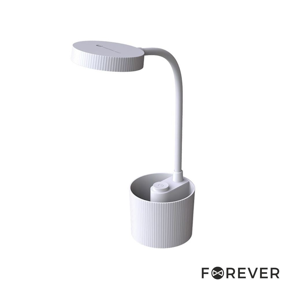 Candeeiro Secretária Led 5W C/ Organizador E Bateria Forever - Tauu.pt
