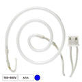Lâmpada Tubular 180-800V Néon Espiral Azul - Tauu.pt