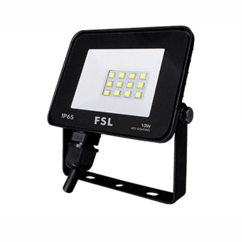 Foco Led 10W 230V 4000K 900Lm Preto Ip65 - Tauu,pt
