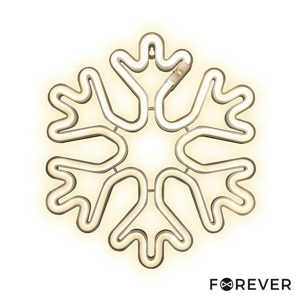 Luz Led Neon Em Forma De Floco De Neve - Tauu,pt