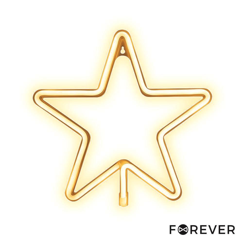 Luz Led Neon Em Forma De Estrela - Tauu,pt