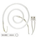 Lâmpada Tubular 180-800V Néon Espiral Branco - Tauu,pt