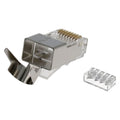 Ficha Rj45 Modular 8P8C Cat6 Utp/Ftp Metálica - Tauu.pt