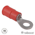 Terminal Redondo Isolado 5,3Mm 10X Vermelho Velleman - Tauu,pt