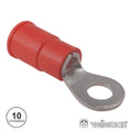 Terminal Redondo Isolado 6,4Mm 10X Vermelho Velleman - Tauu,pt