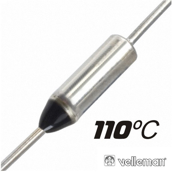 Fusível Térmico 110ºc 250V Velleman - Tauu,pt