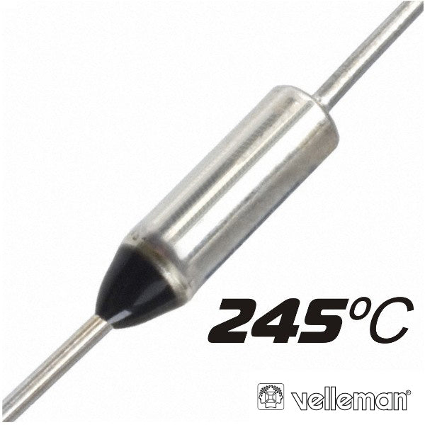 Fusível Térmico 245ºc 250V Velleman - Tauu,pt