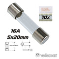 Fusível 5X20 Fusão Lenta 16A (10X) Velleman - Tauu,pt