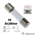 Fusível 5X20 Fusão Lenta 1A (10X) Velleman - Tauu,pt