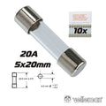 Fusível 5X20 Fusão Lenta 20A (10X) Velleman - Tauu,pt