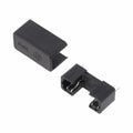 Suporte Fusíveis 5X20Mm P/ Ci  C/ Proteção Plástica Preto - Tauu,pt
