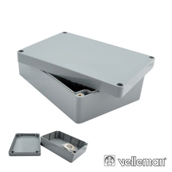 Caixa Estanque Abs Cinza Escuro 222X146X75Mm - Tauu,pt